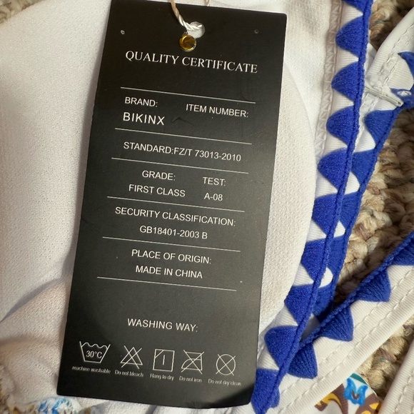 BIKINX Womens Swimsuits Micro Bikini Ditsy Floral Two Piece Set - Picture 5 of 5